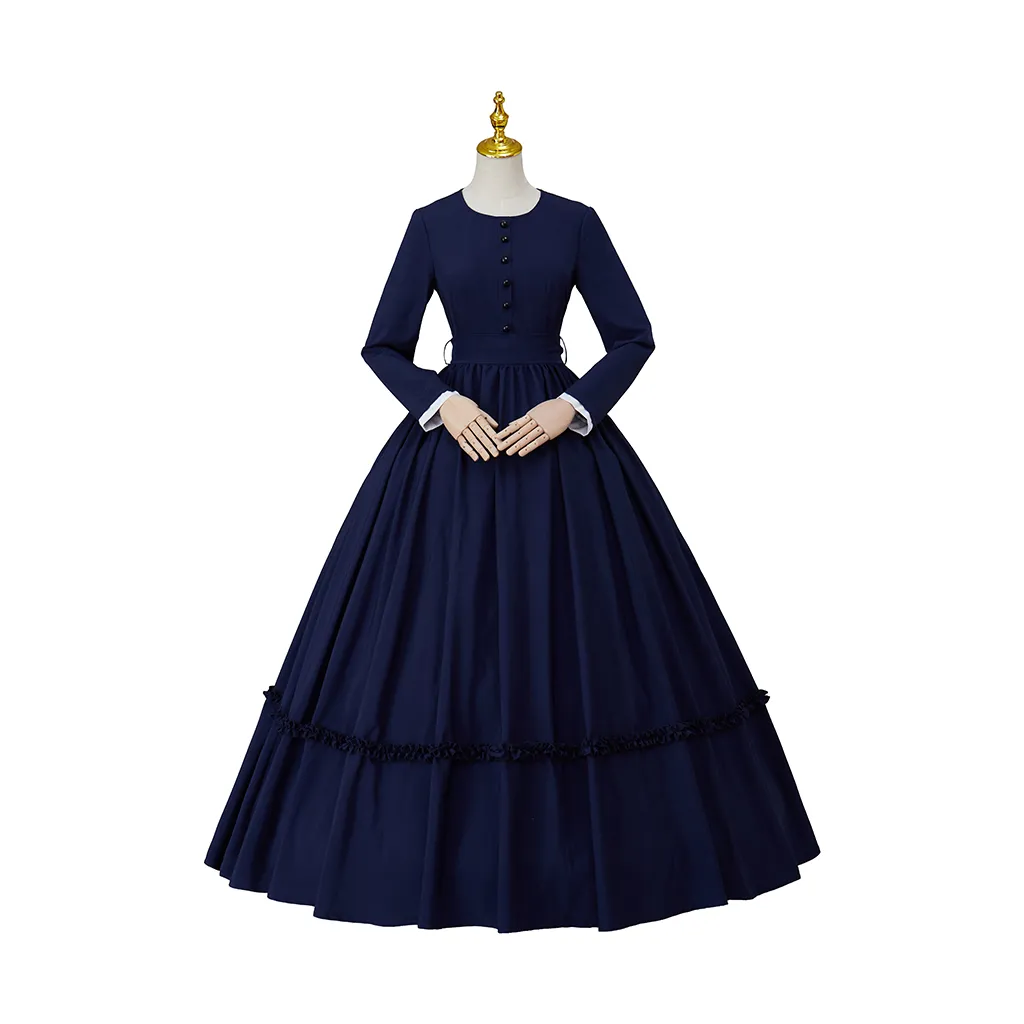 blue notebook dress Seaside Garden Dress – Uniquely Southern Boutique & Gift main image 0