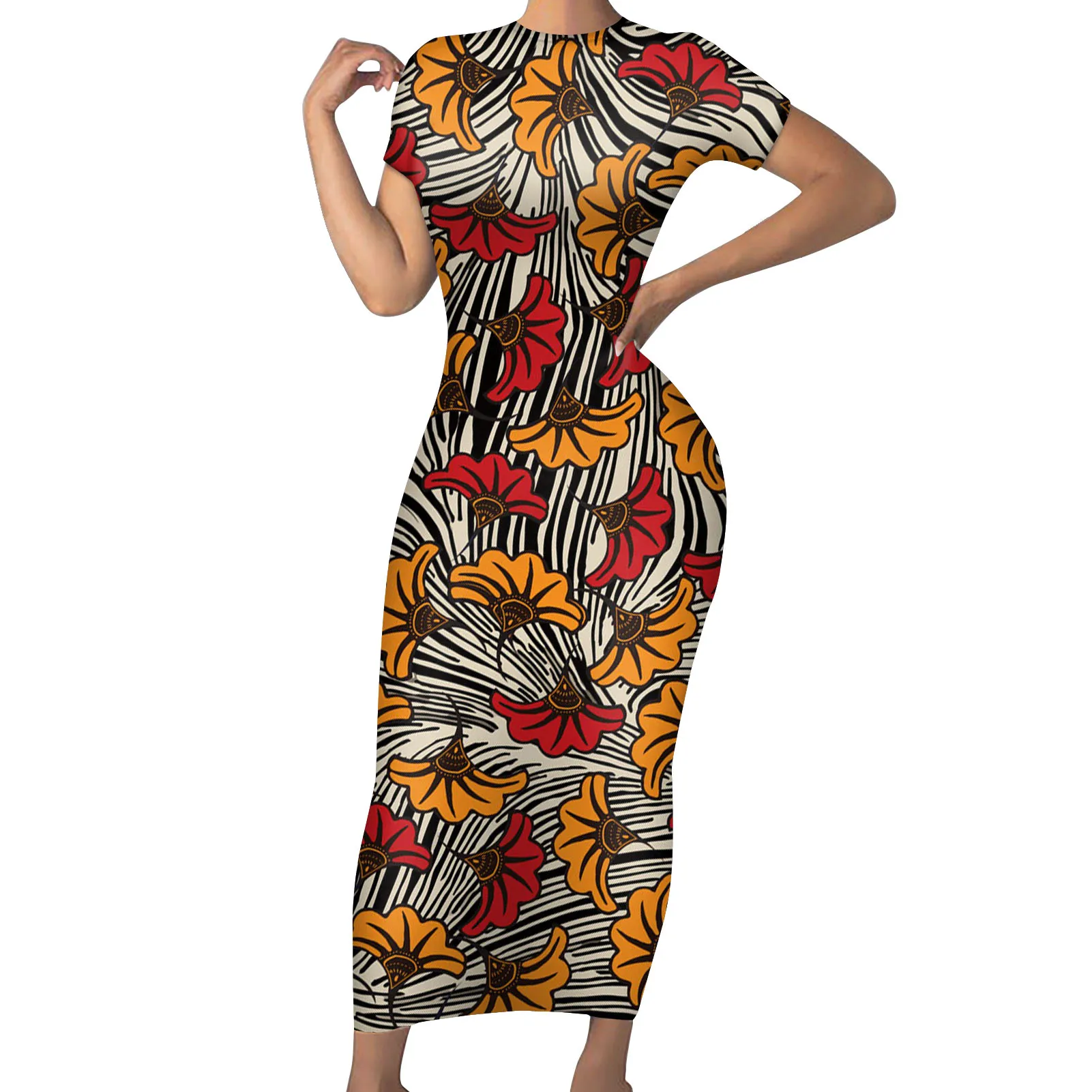 Custom Womens Vintage Polynesian Tribal Dress Rasta... From Dh2958055,  $11.89 In Bulk | DHgate.Com