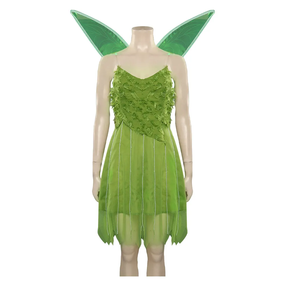 Tinker Bell for Adults - Peter Wendy Fantasia butterfly dress Outfit for Halloween, Carnival, and Parties