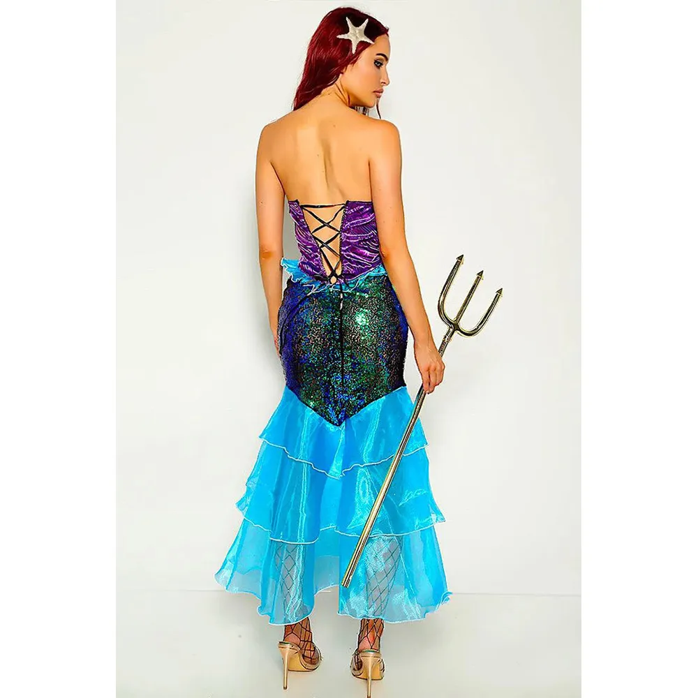 knee length dresses for ladies Mermaid Womens Costume Set Medium main image 0