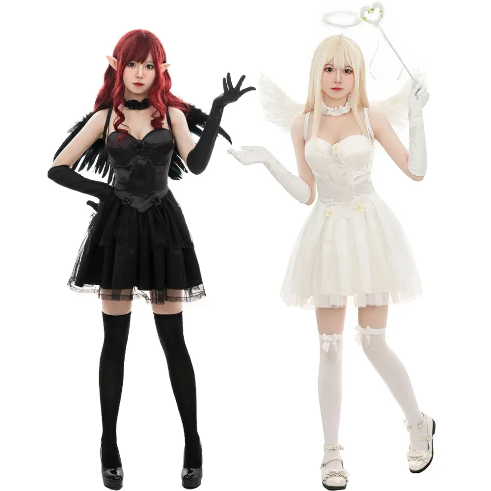 slim fit dress slacks Fallen Angel Costume Std Size - Dark Velvet Dress & Halo main image 1