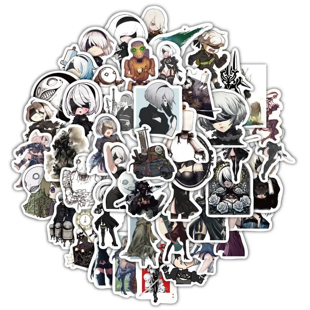 NieR:Automata Anime Game Stickers 2B Decoration for Laptop Phone