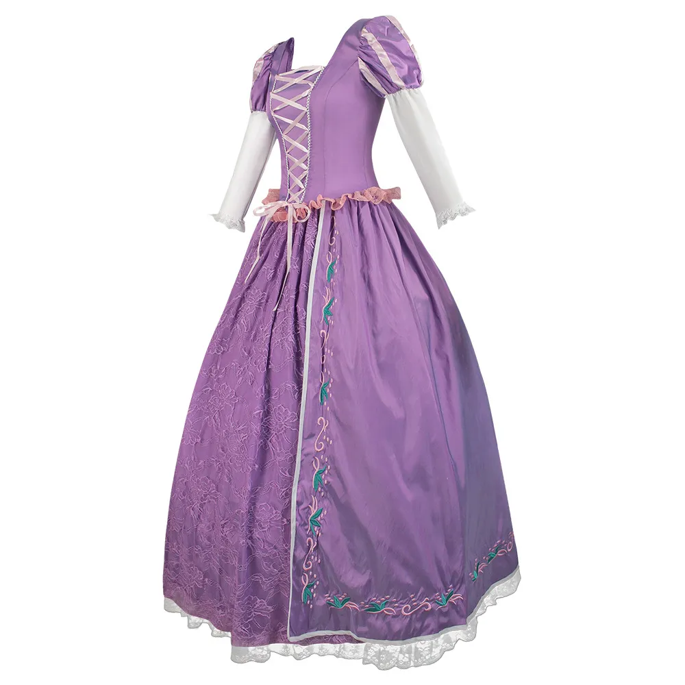 Ladies Rapunzel Purple Long Dress Polyester Princess Costume for Halloween Cosplay from Dhgate Others Apparel - price 36.56 Ladies Rapunzel Purple Long Dress Polyester Princess Costume for Halloween Cosplay from Dhgate Others Apparel - price 36.56