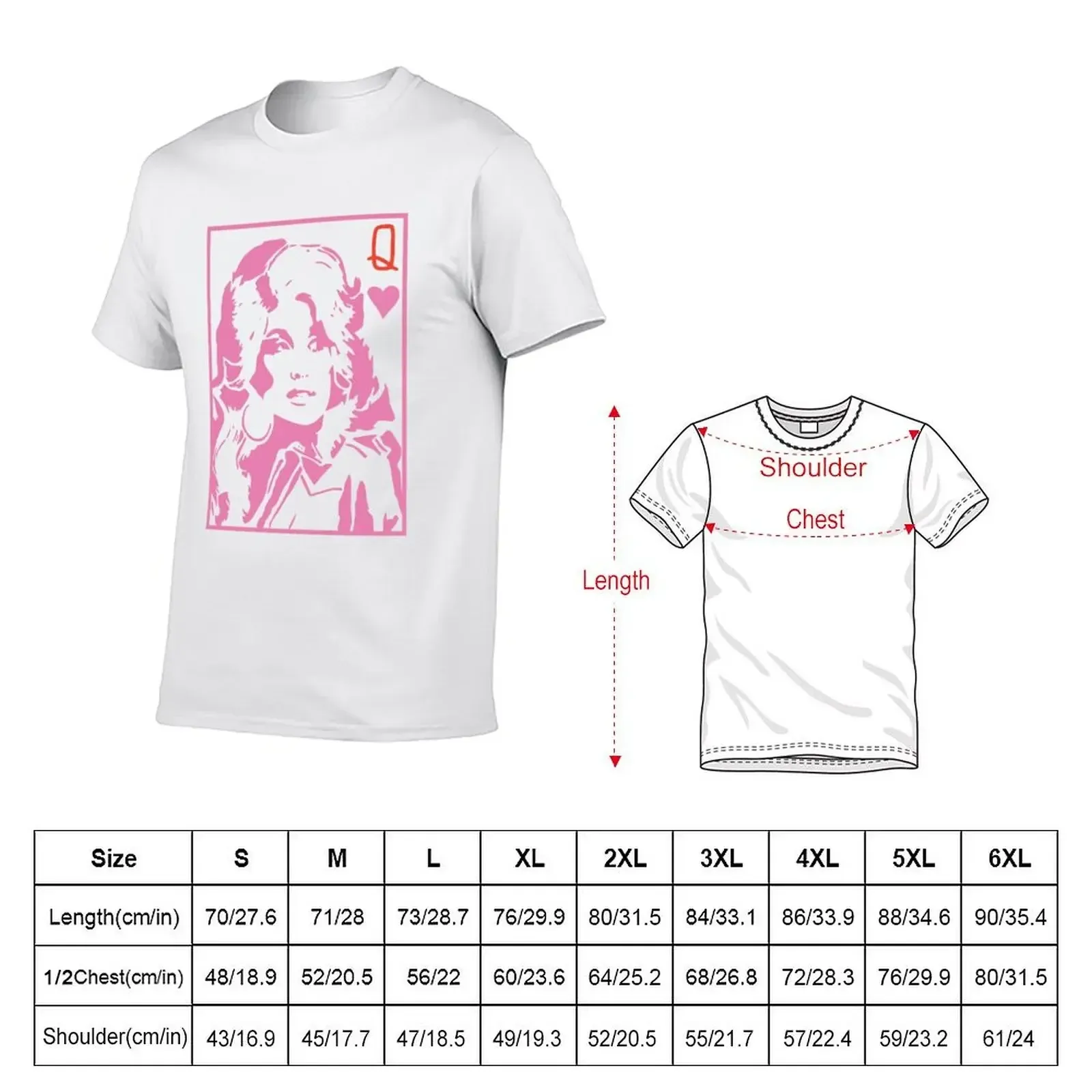 Queen Of Hearts Graphic T Shirt Plus Size Mens... From Dh2958055 