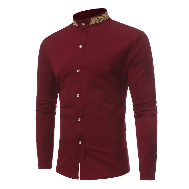 fitted lace wedding dress El Hombre Retro Camp Shirts Online main image 1