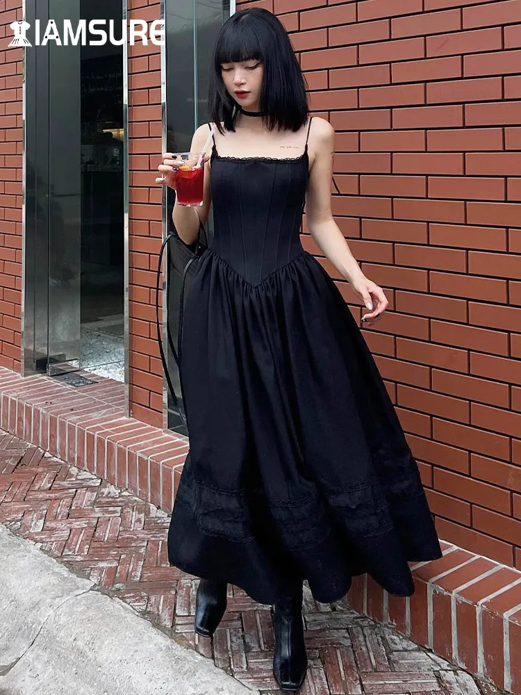 velvet a line mini dress Black Velvet Ruffle Sweetheart Mini Dress
