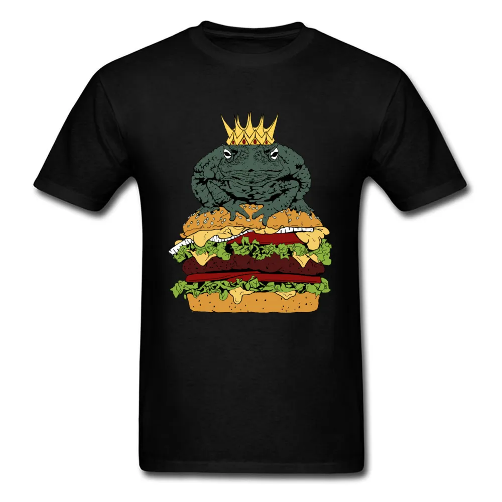 Men's 100% Cotton Casual O-Neck Short Sleeve T-Shirt with Cartoon