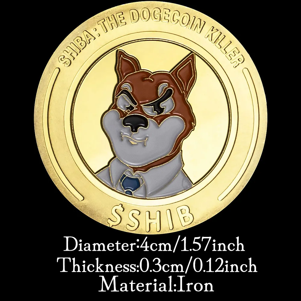 Shiba Inu Coin: Dogecoin Killer Commemorative Coin Gold Plated SHIB Crypto  Collectible Great Dog Coin Bank Alternative From Homemarket13, $19.28 |  DHgate.Com