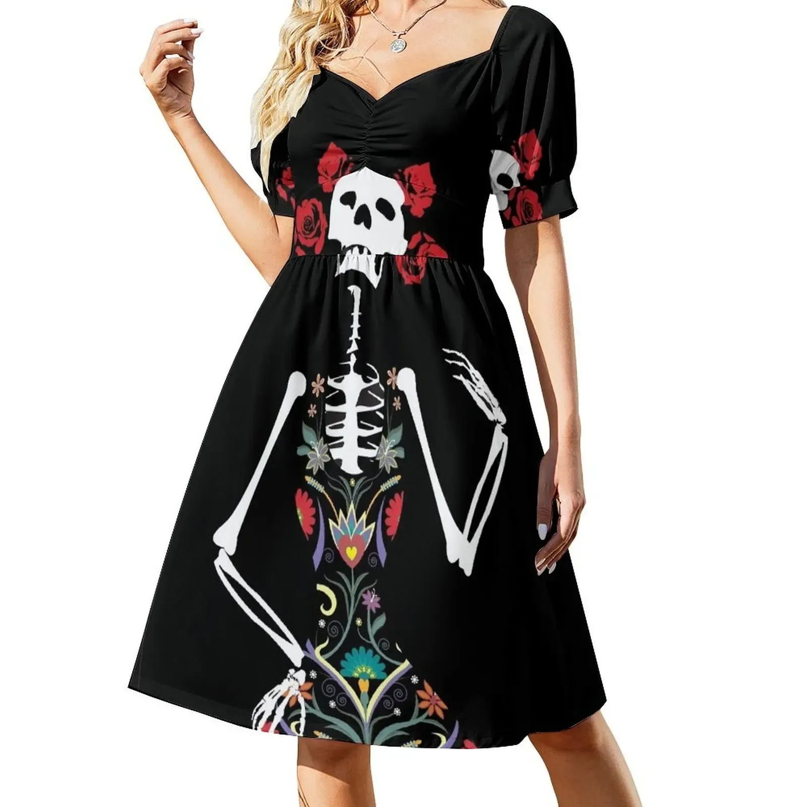 La Catrina Sleeveless Dress Sexy Short Party Dress... From Dh2958055,  $41.28 In Bulk | DHgate.Com