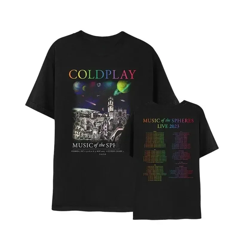 Coldplay World Tour T-Shirt - Video Game Inspired Design
