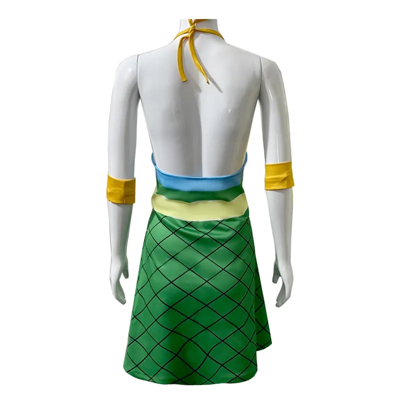 wendy marvell green dress Fairy Tail Costume Tenrou Island Arc Wendy Marvell Green Cosplay Dress –  pro-costumes main image 0