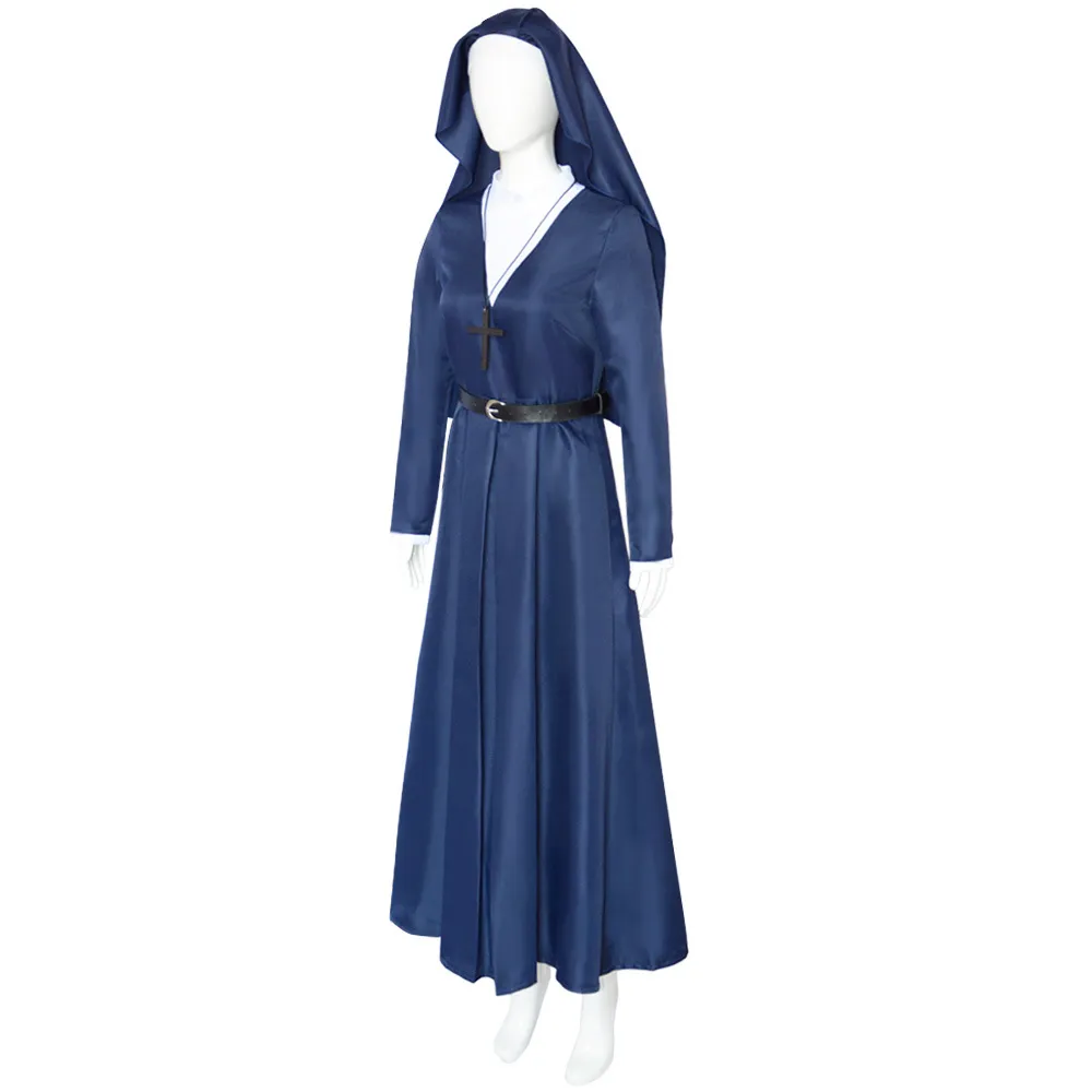 Adult Women Traditional Nun Costumes Black Robe... From Uledemode_official,  $48.03 | DHgate.Com