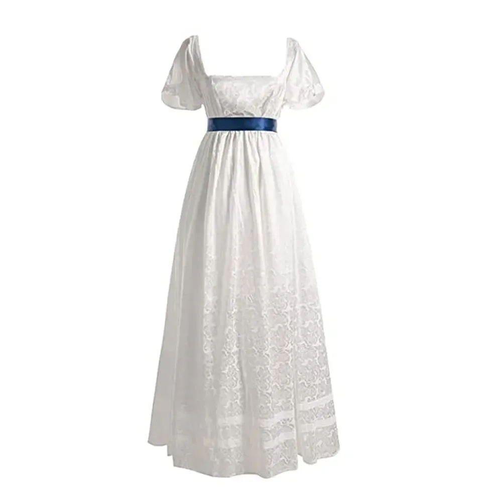 Victorian Corset Dress White Vintage Square Neck Polyester Costume Top  Unisex from Dhgate Others Apparel - price 17.39