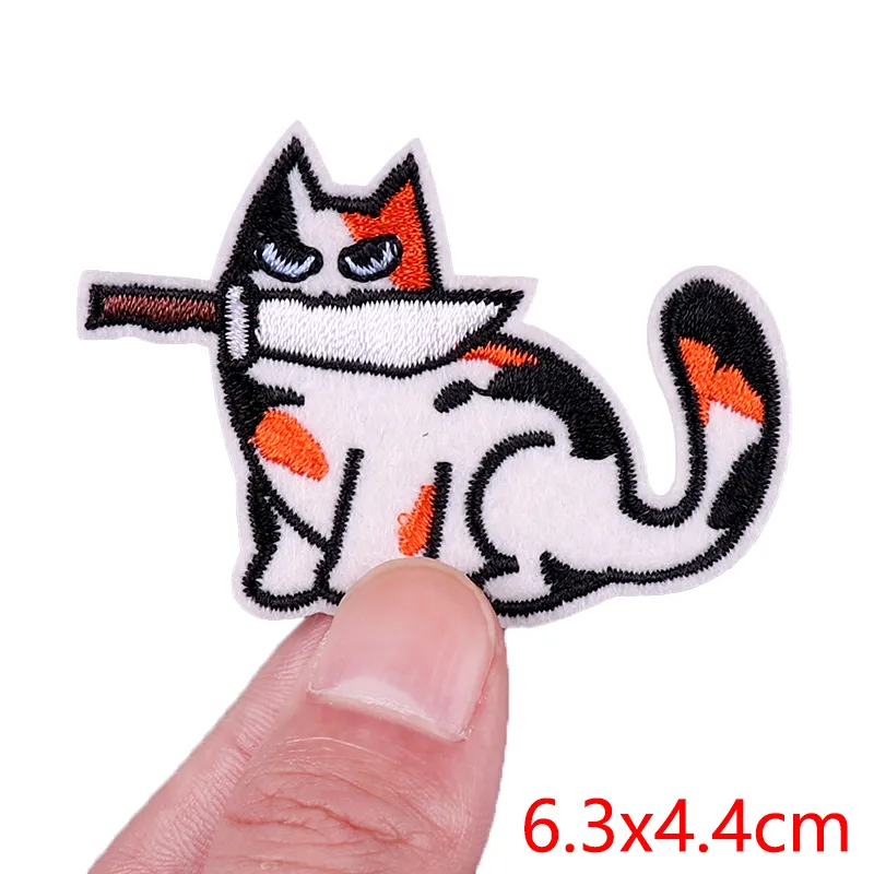 Parches para Ropa de Gatos
