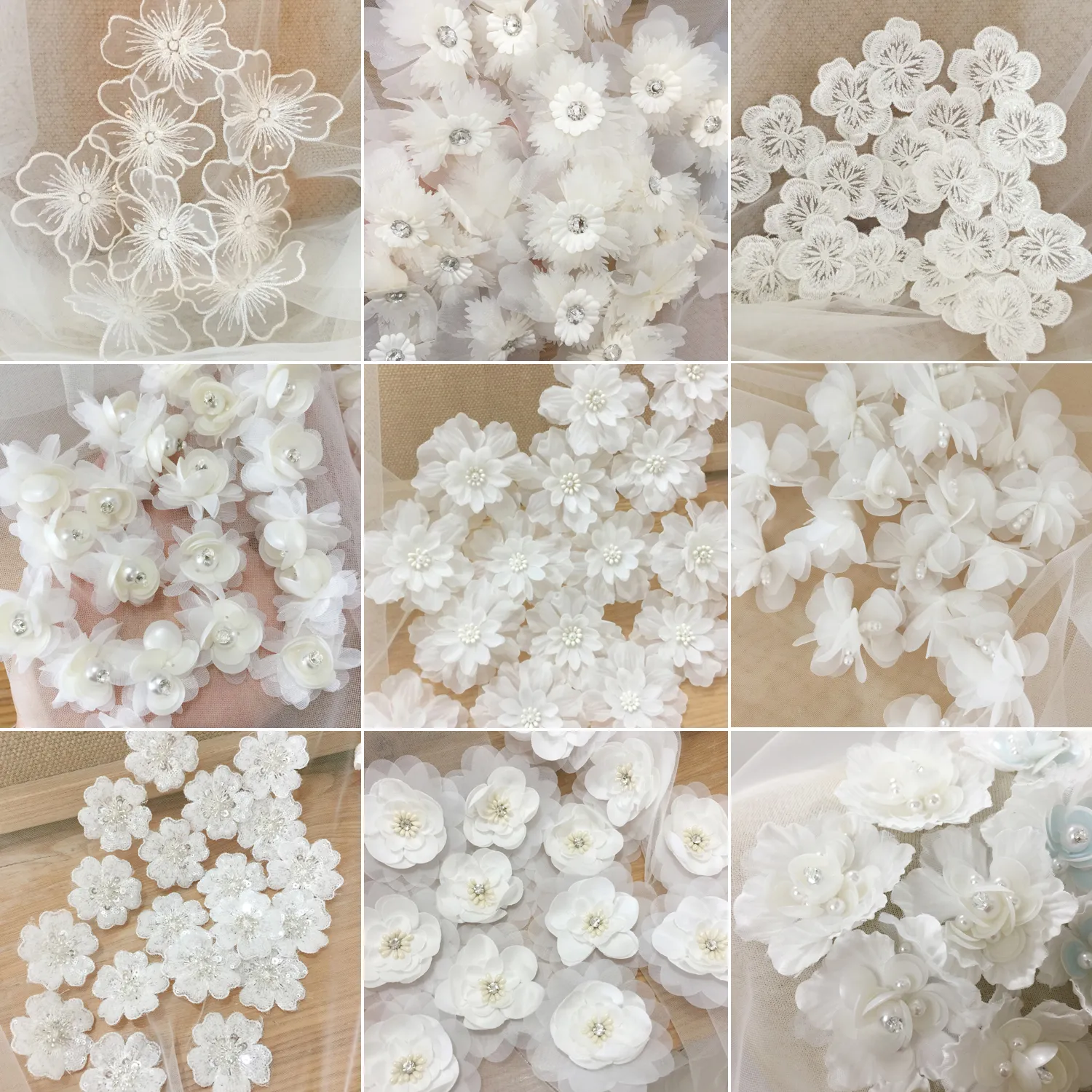 5 Pack White Flower Lace Applique Patches - Wedding Dress, Hairpin, Brooch DIY Craft from Dhgate Sewing Notions & Tools - price 18.04 5 Pack White Flower Lace Applique Patches - Wedding Dress, Hairpin, Brooch DIY Craft from Dhgate Sewing Notions & Tools - price 18.04