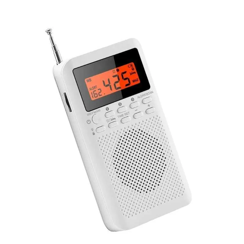 Portable AM Mini Radio Fm With LCD Display, Digital Al Clock, Pocket ...