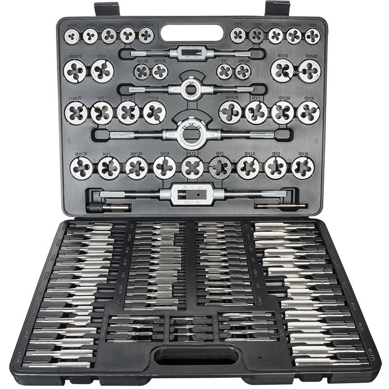 M2-M18 Screw Nut Taps And Dies 110-Piece Metric Tap And Die Set, M2-M18 - Complete Thread Repair Kit With Storage Case For Screws & Bolts M2 To M18 Taps And Dies - View #8