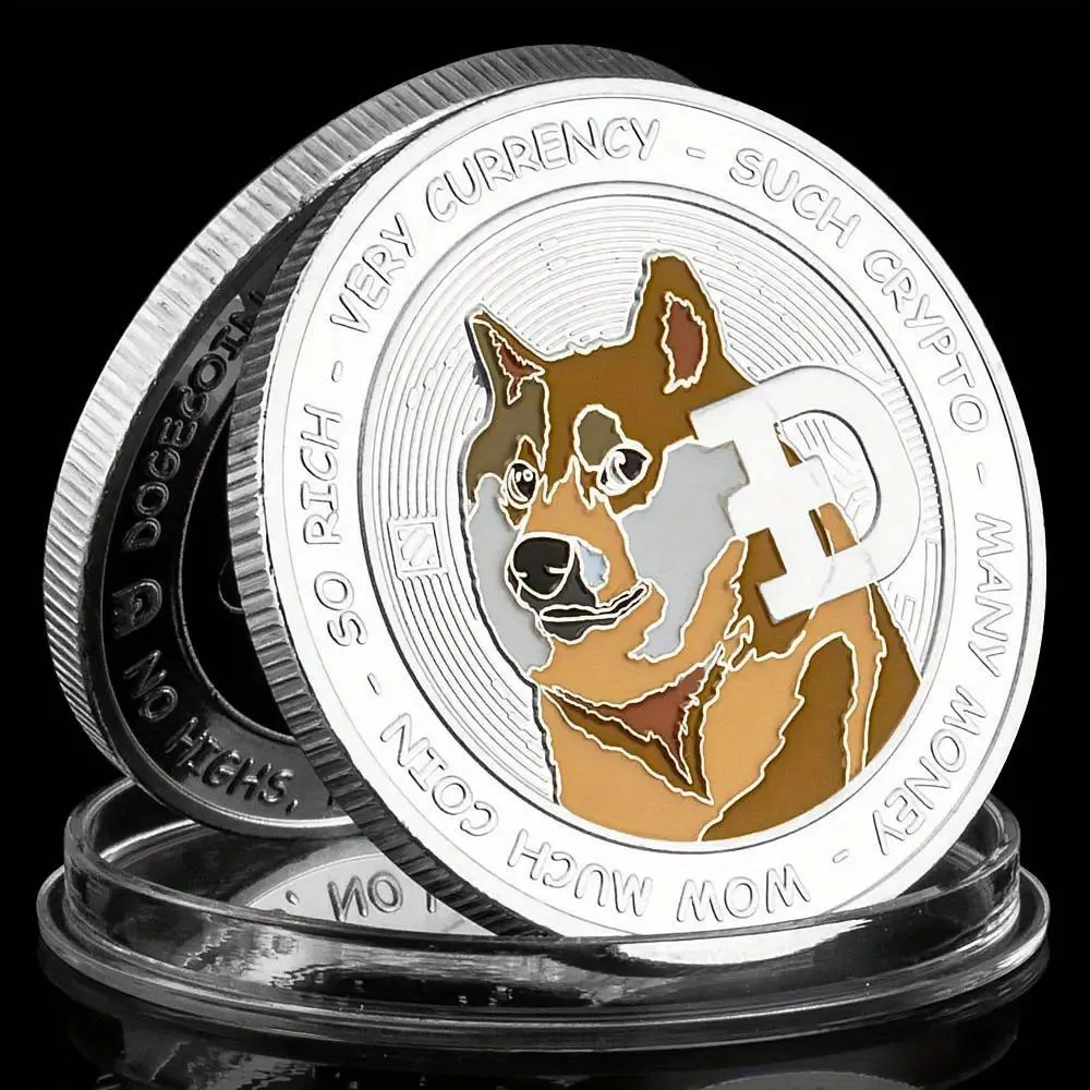Moneda De Criptomonedas Dogecoin Monedera Conmemorativa De Dorado Musk  Dogle To The Moon Collectible De 16,84 € | DHgate