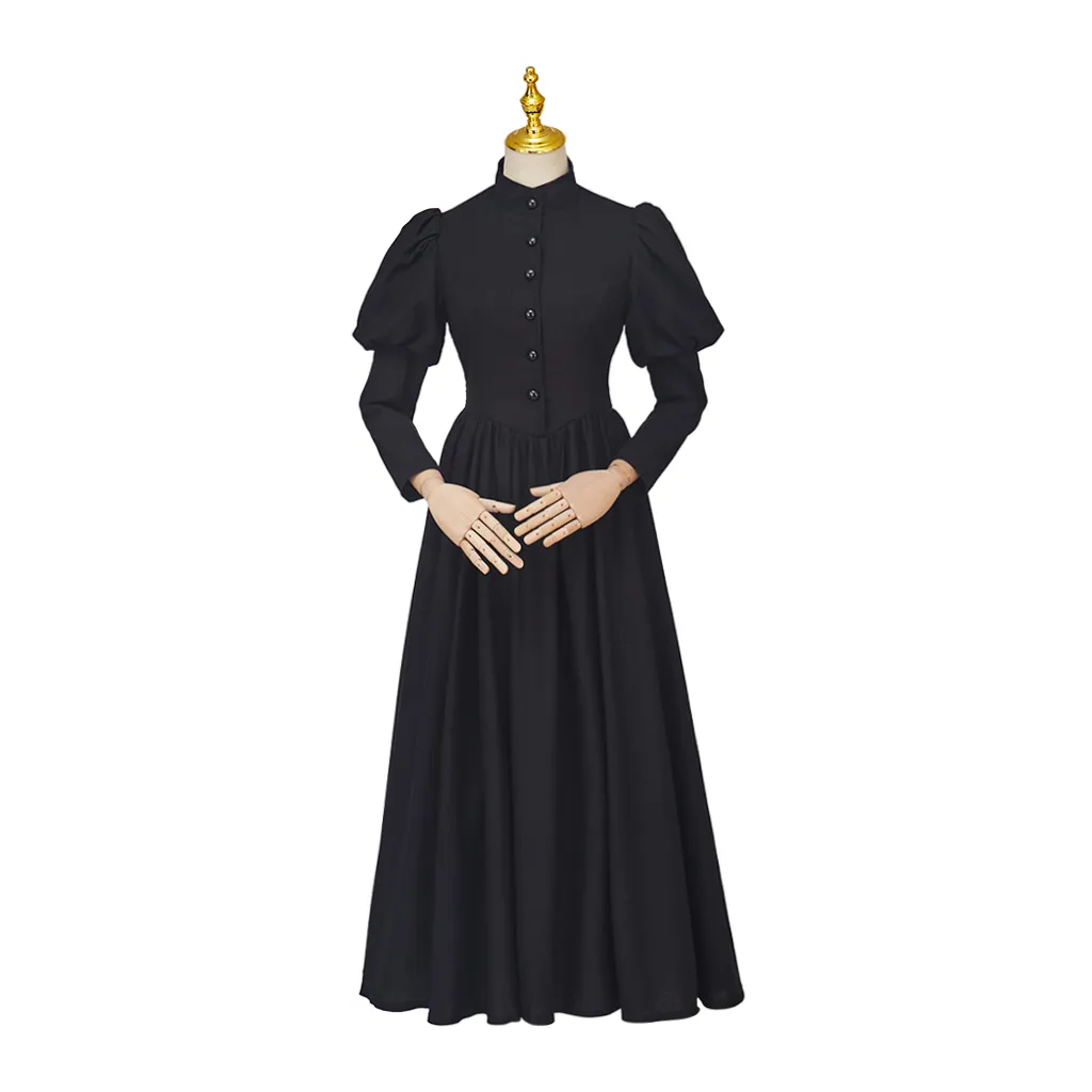 Victorian Mourning Black Bustle halima sultan dress - Gothic Steampunk Ball Gown Victorian Mourning Black Bustle halima sultan dress - Gothic Steampunk Ball Gown