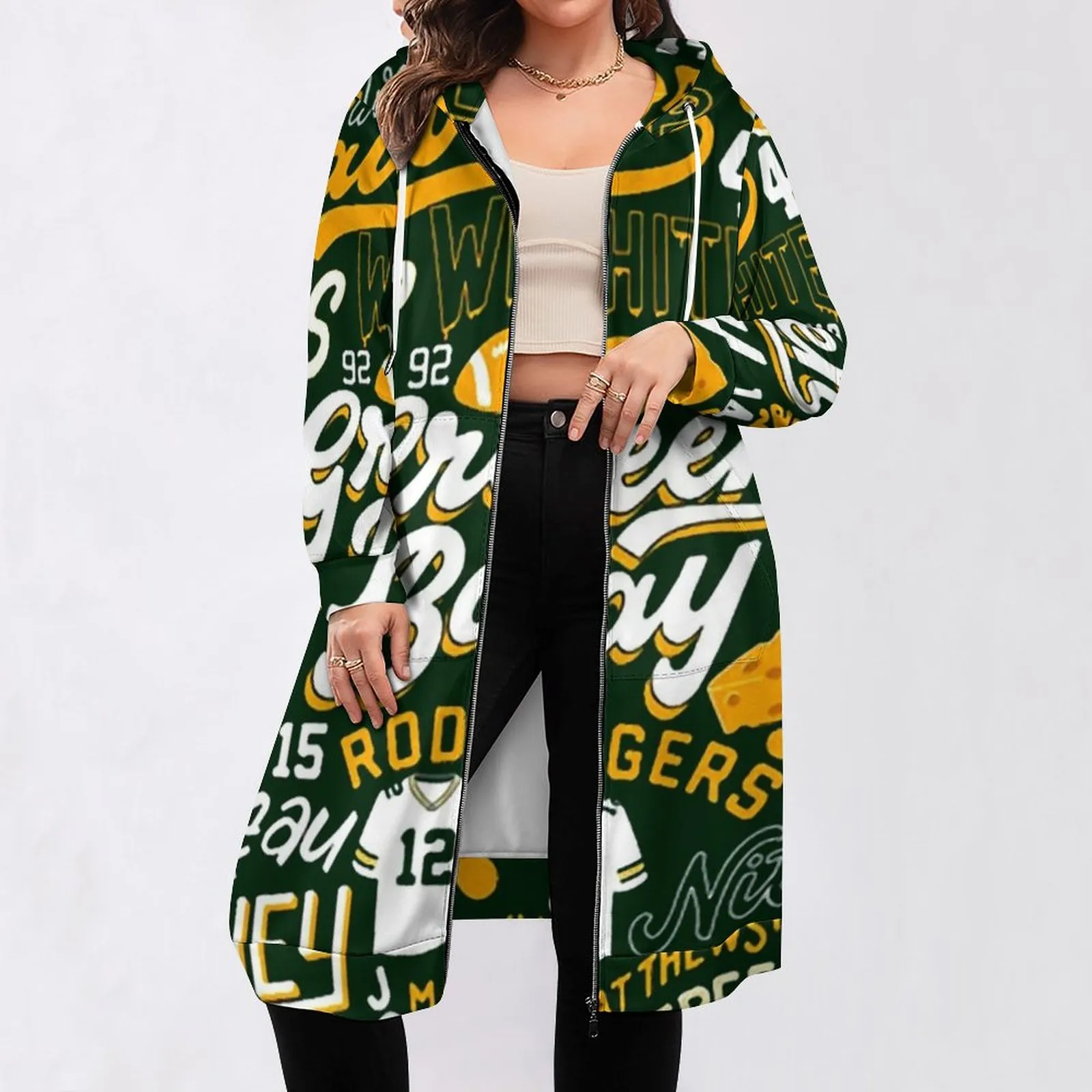 green bay packers hoodie dress Green Bay Packers Legend Typography Zip Up Hoodie... From Dh2958055, $72.29