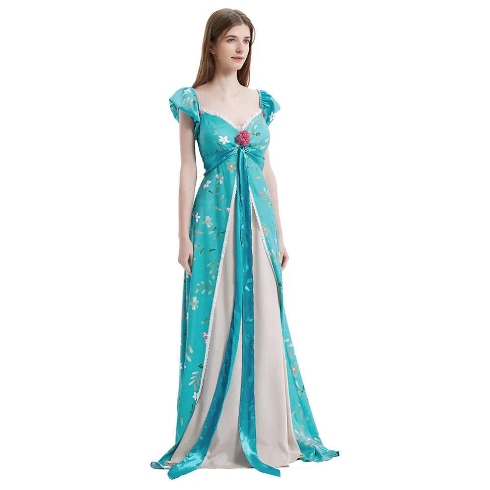 blue dress for baby girl Custom Adult Giselle Inspired Curtain Dress Cosplay Costume from Encha –  MJcostume