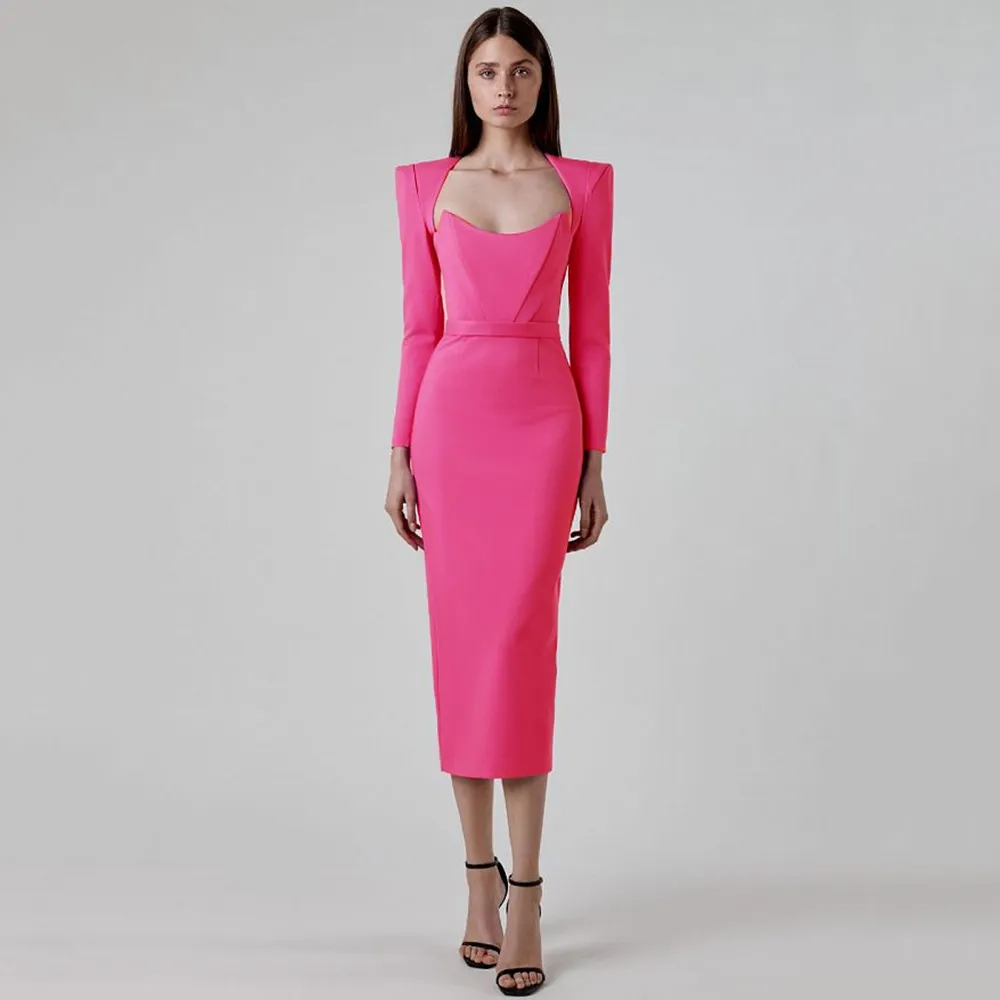 strapless open back dress Clarisse 811172 Prom Dress - Wine main image 1