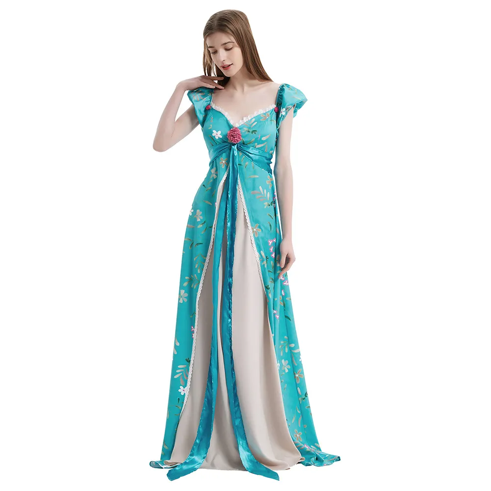 gee azzy princess dress Giselle Blue Princess Dress Cosplay Costume Set for Adult Unisex Halloween  and Carnival from Dhgate Others Apparel