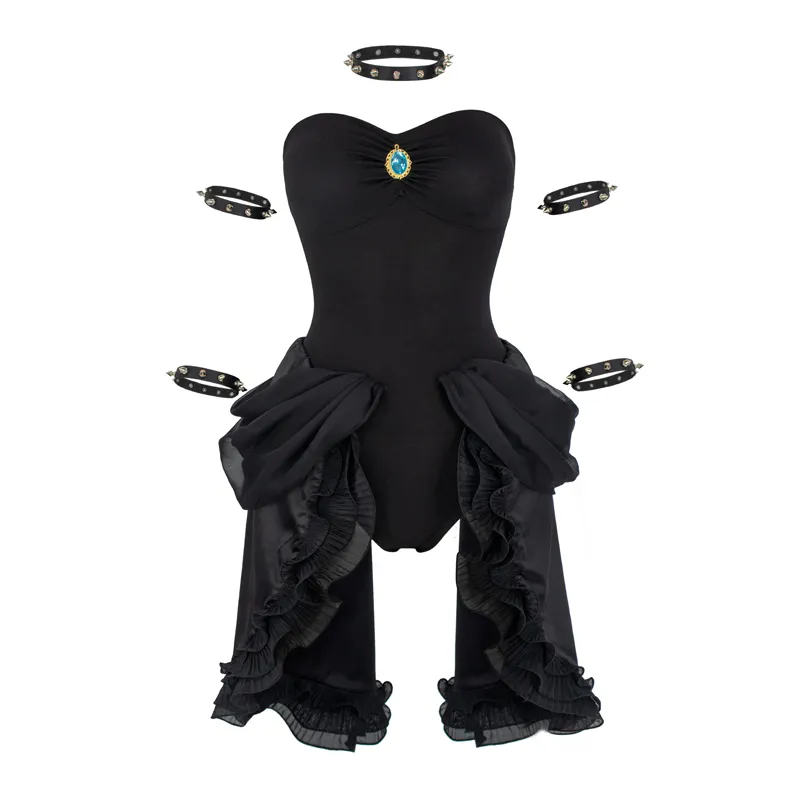 DAZCOS Womens Bowsette Cosplay Costume Black... From Uledemode_official,  $17.17 | DHgate.Com