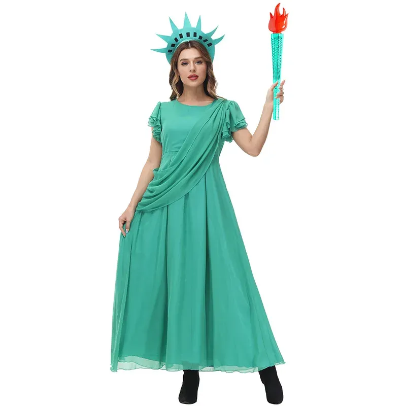 Statue Of Liberty Costume For Women  Green Chiffon... From  Uledemode_official, $24.1 | DHgate.Com