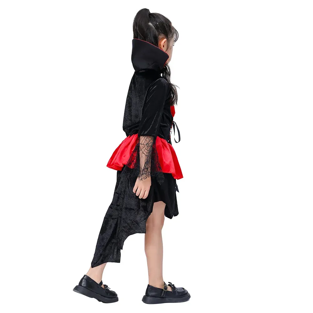cute vampire dress Victorian Vampire costume dress Black and red