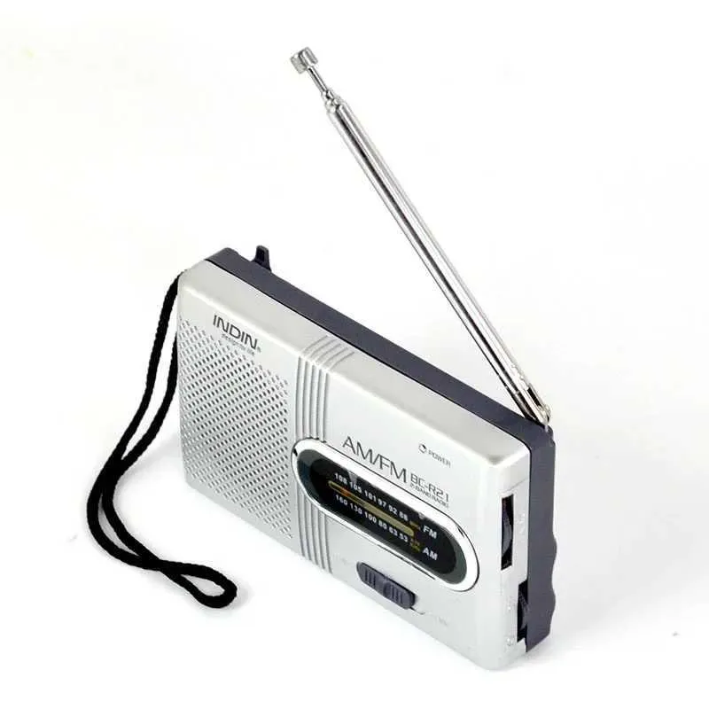 BC R21 Mini AM Anker Fm Radio Battery Powered, Portable, Longest ...