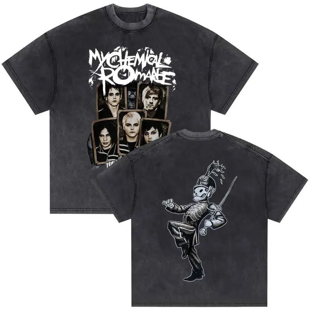 T-shirt Vintage My Chemical Romance Tour 05 - Réimpression - Taille S à 5XL - Neuf Avec étiquettes