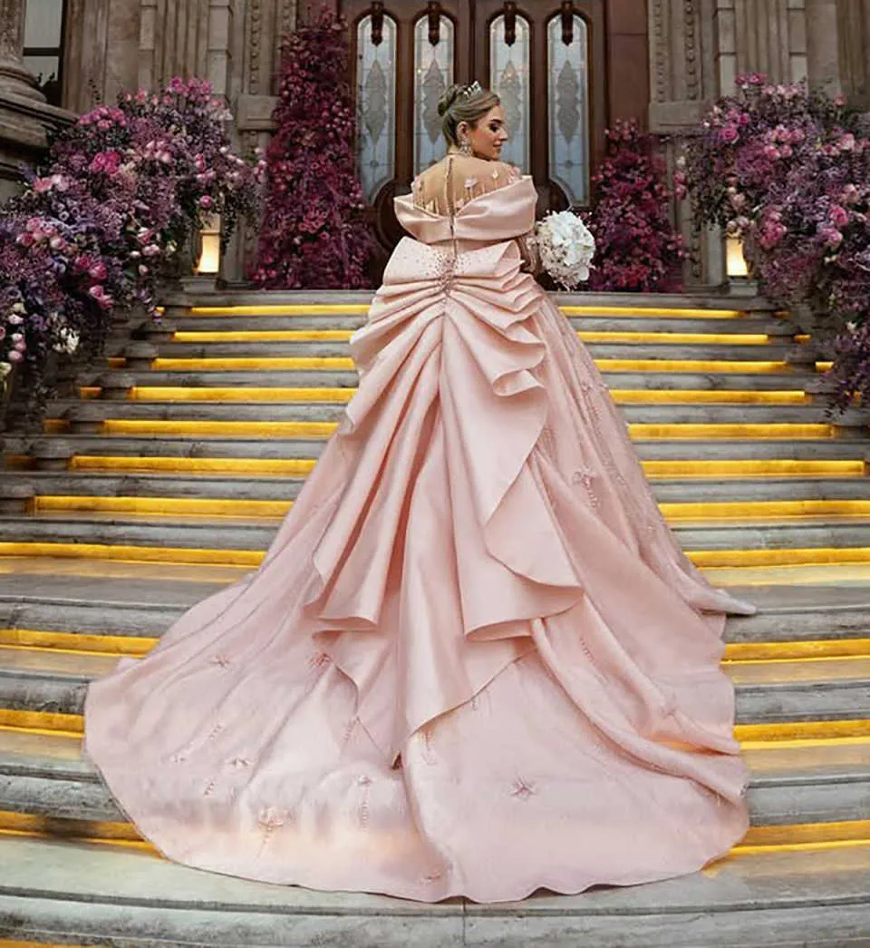 strapless open back dress Rent Aje Violette Bubble Hem Maxi Dress