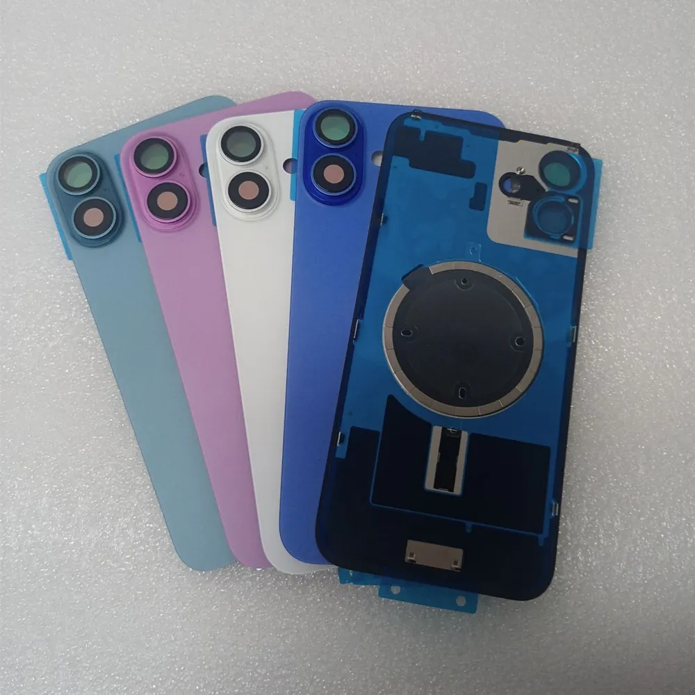 For IPhone 16 Pro Max Back Housing Cover 2 In 1 Metal Frame With Camera ...