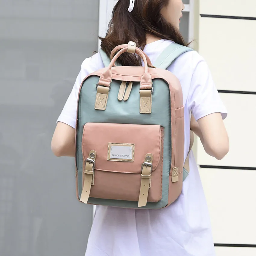 New Fashion Women Travel Backpack Large Capacity Female Bagpack Waterproof Backp S2068d4fbe18b4bc08df3665cb0051  main image 4