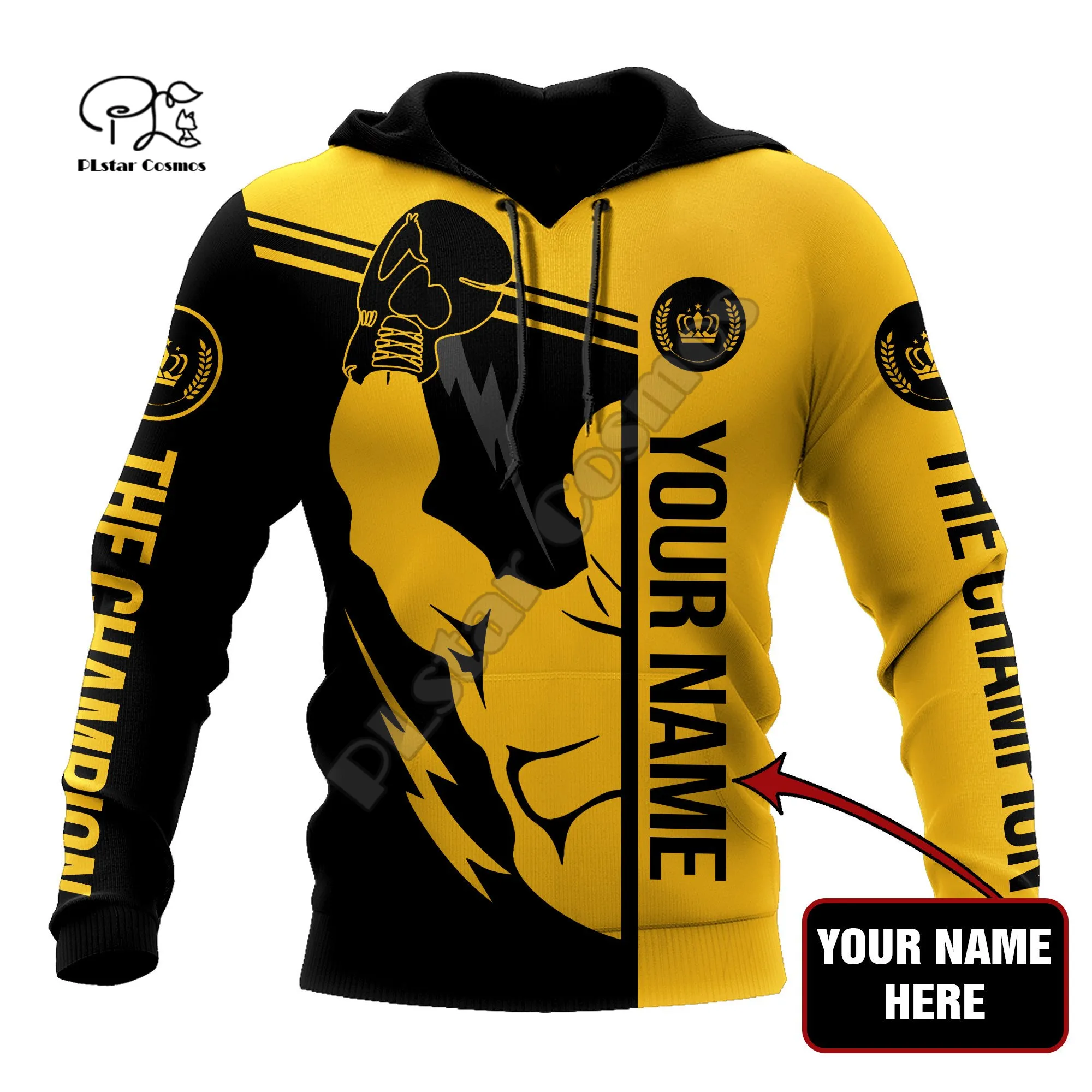 New Fashion Cosplay Boxing Fighting Champion tracksuit pants