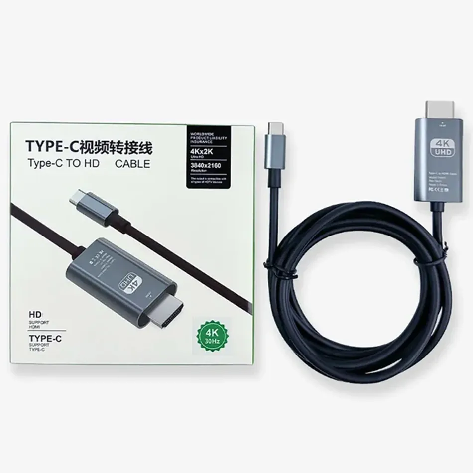 2M C HDTV USB C 4K 60Hz HD PC MAC Pro Huawei