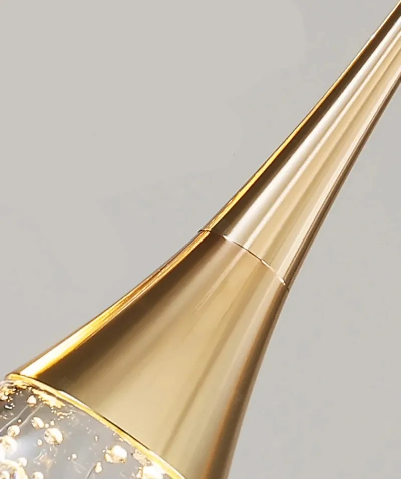 Luxury Crystal Staircase Pendant Light Gold... From Hongpu, $107.54 ...