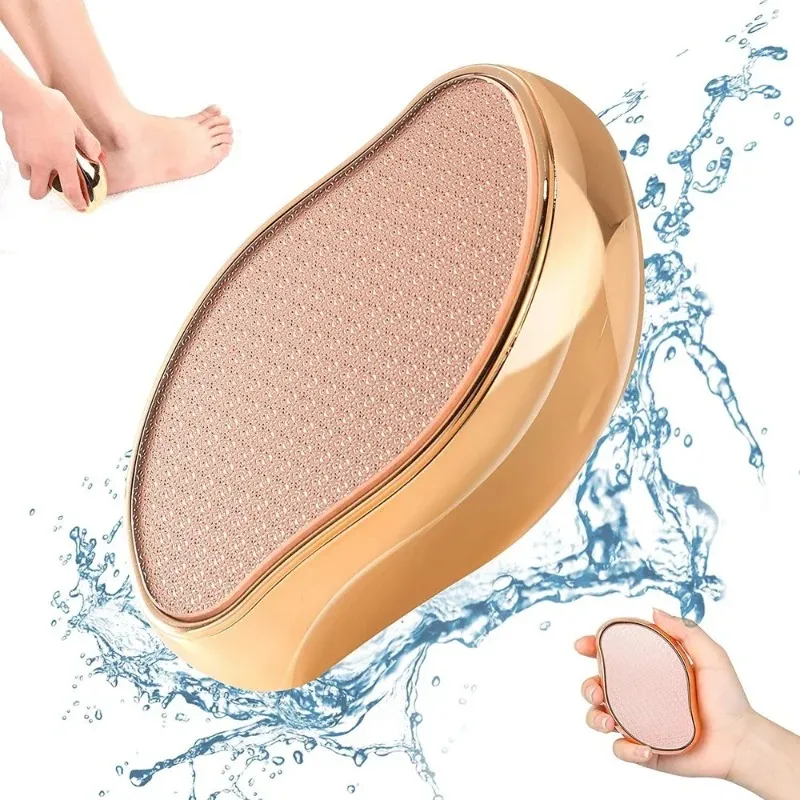 Premium Foot Scrubber for Smooth Heels Nano Glass Corn Scraper