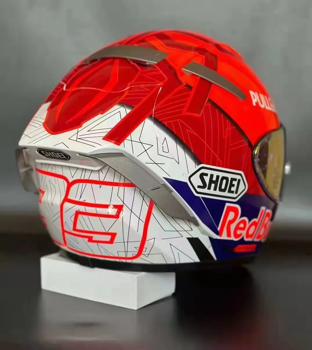 Shoei X14 X-Fourteen RedB Red AnTT MARQUEZ 6 66 MM93 Full Face