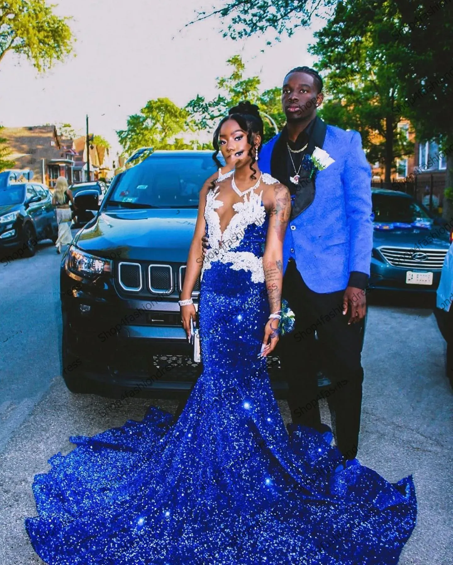 Sequin Splash Prom Dresses 2019 Shimmering Sequin Mermaid Gown