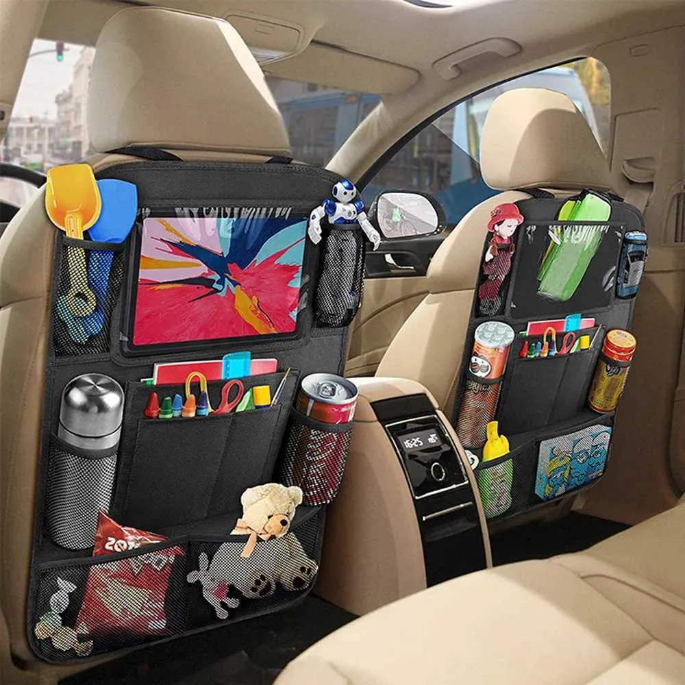 Multi pocket organizer for car seat back hotsell