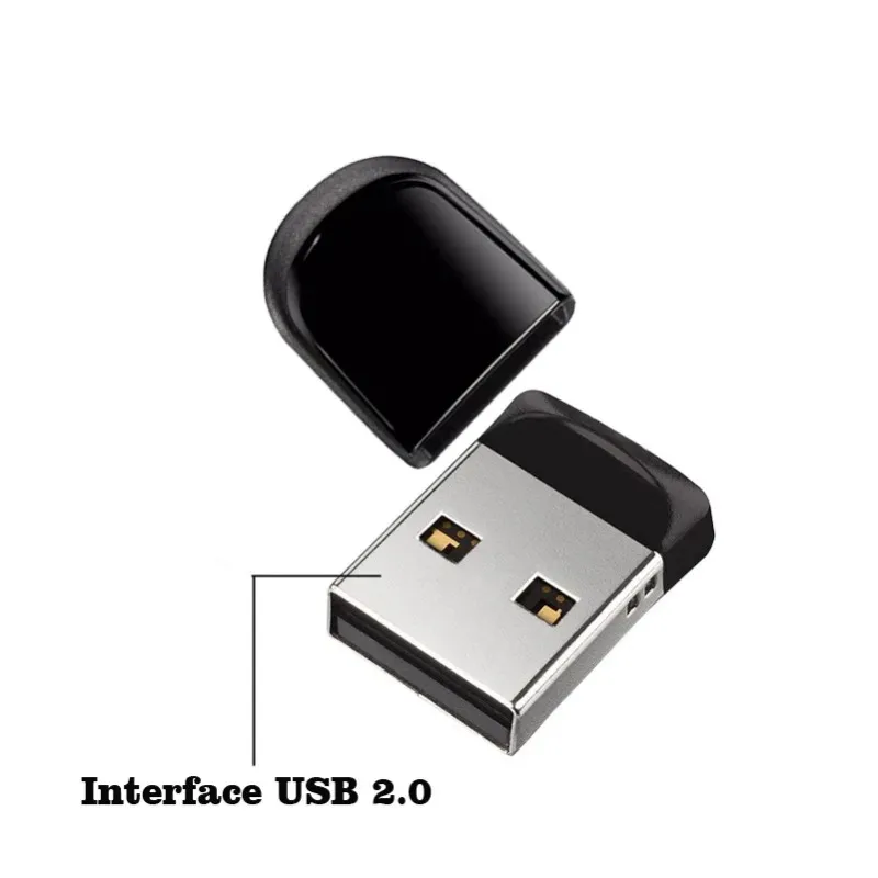 Super Mini Waterproof Flash Drive - Portable USB 2.0 Memory Stick