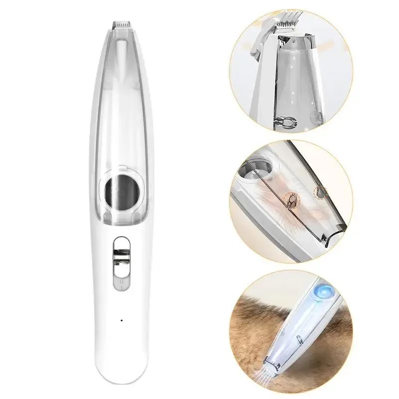 Cordless Pet Hair Trimmer Rechargeable Vacuum Clipper For Dogs Cats Quiet Operation USB Charging Clear Suction From Zw35255ww 30.16 DHgate.Com