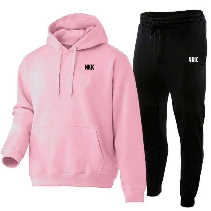 Black Men s 2 Piece Tracksuit Jogging Suit Casual Streetwear Sweatsuit for Running Plus Size XS 3XL