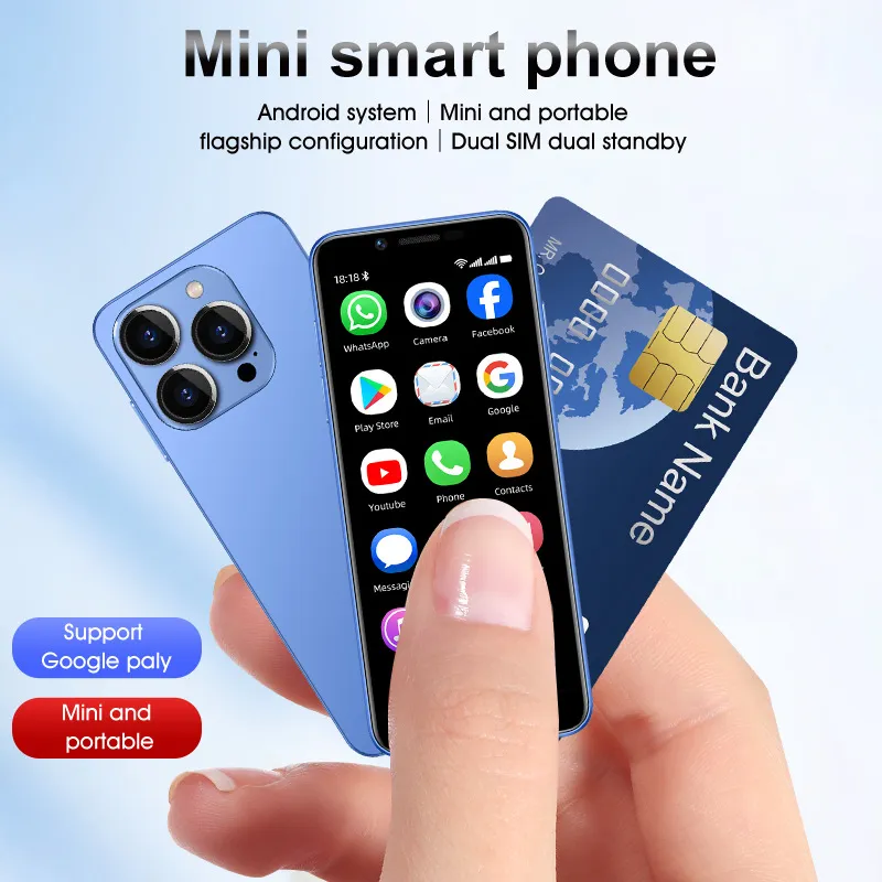 DHgate.com:New X15PRO Mini Smartphone Android Card Pocket Phone:Cell ...