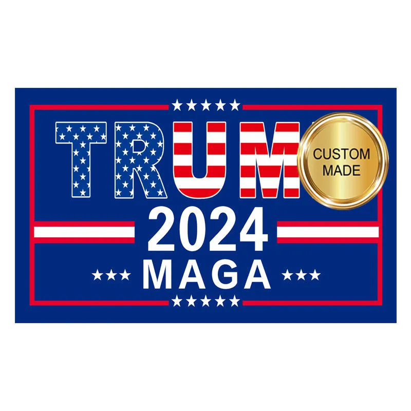 thumbnail image 2 of Trump Vance 2024 Flag 3x5 Ft – Make America Great Again – 100D Polyester With Grommets 2 of 6