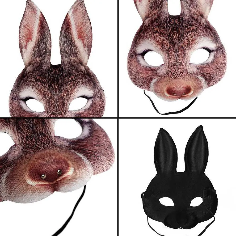 NOLITOY 2er-Set Tiger-Masken Aus EVA – Für Karneval, Halloween & Cosplay, Unisex (weiß & Gelb)