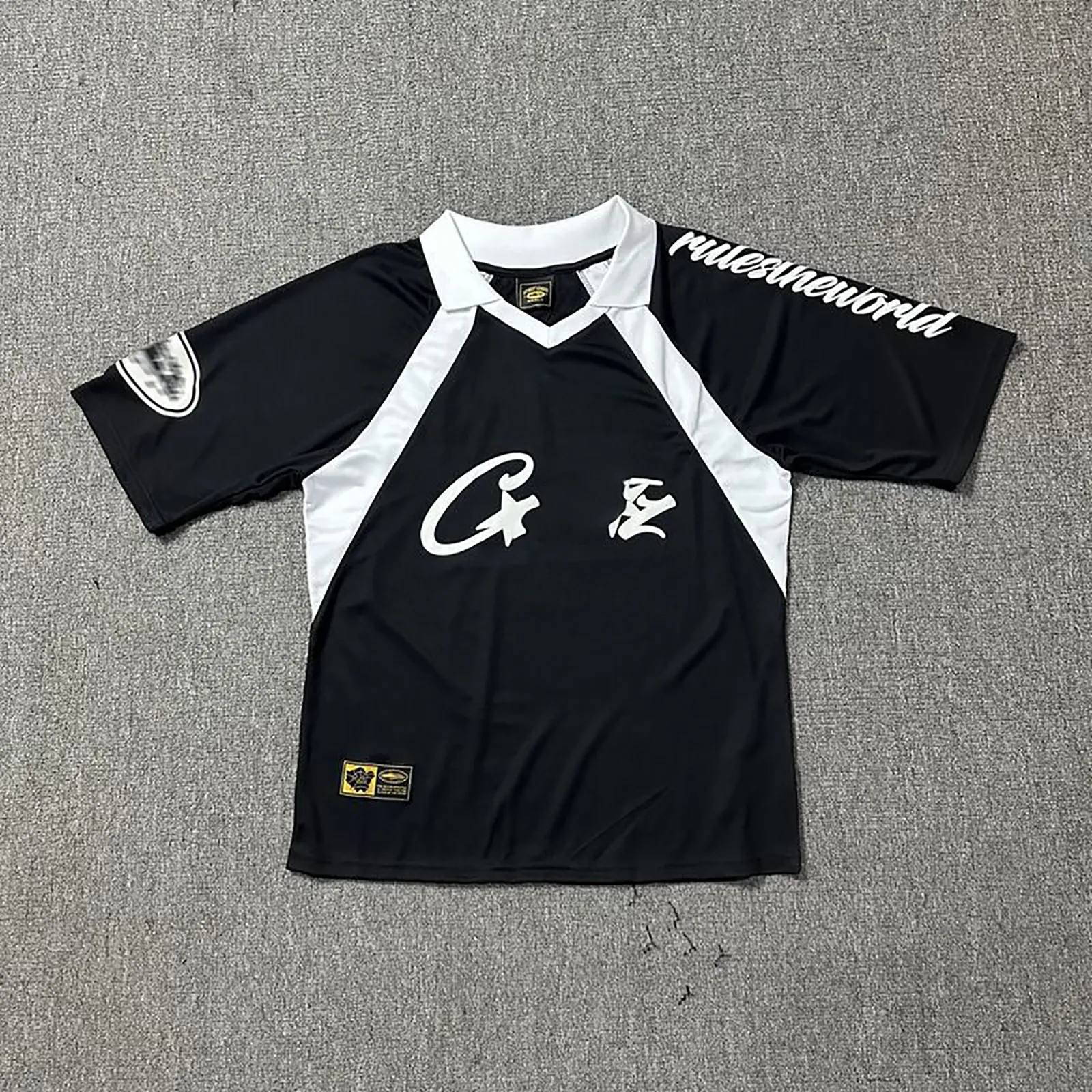 ★Wacky WiLLy★ Blockcore Soccer Jersey T-Shirt Black DHgate.com:Vintage Style Soccer Jersey T-Shirts: Quick Dry