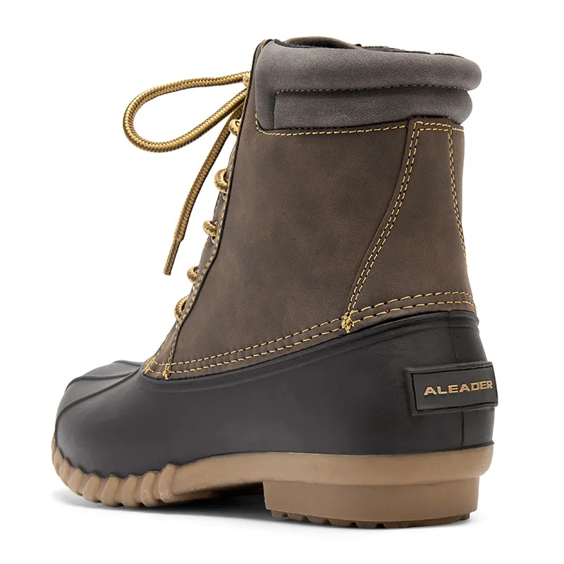 ALEADER Mens Duck Waterproof Shell | Fur Ed Insulated Winter  display picture 1